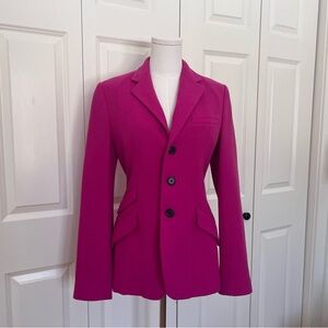 Ralph Lauren Black Label Pink Lambswool Blazer